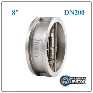 Van 1 Chiều Cánh Bướm Inox DN200