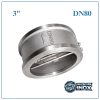 Van 1 Chiều Cánh Bướm Inox DN80