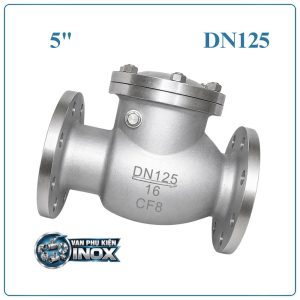 Van 1 Chiều Lá Lật Inox DN125