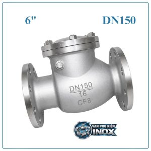 Van 1 Chiều Lá Lật Inox DN150
