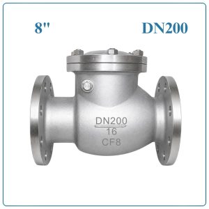 Van 1 Chiều Lá Lật Inox DN200