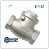 Van 1 Chiều Lá Lật Inox DN25