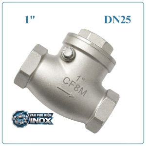 Van 1 Chiều Lá Lật Inox DN25