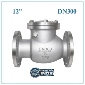 Van 1 Chiều Lá Lật Inox DN300