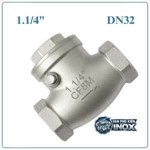 Van 1 Chiều Lá Lật Inox DN32
