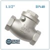Van 1 Chiều Lá Lật Inox DN40
