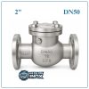 Van 1 Chiều Lá Lật Inox DN50