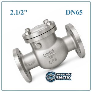 Van 1 Chiều Lá Lật Inox DN65