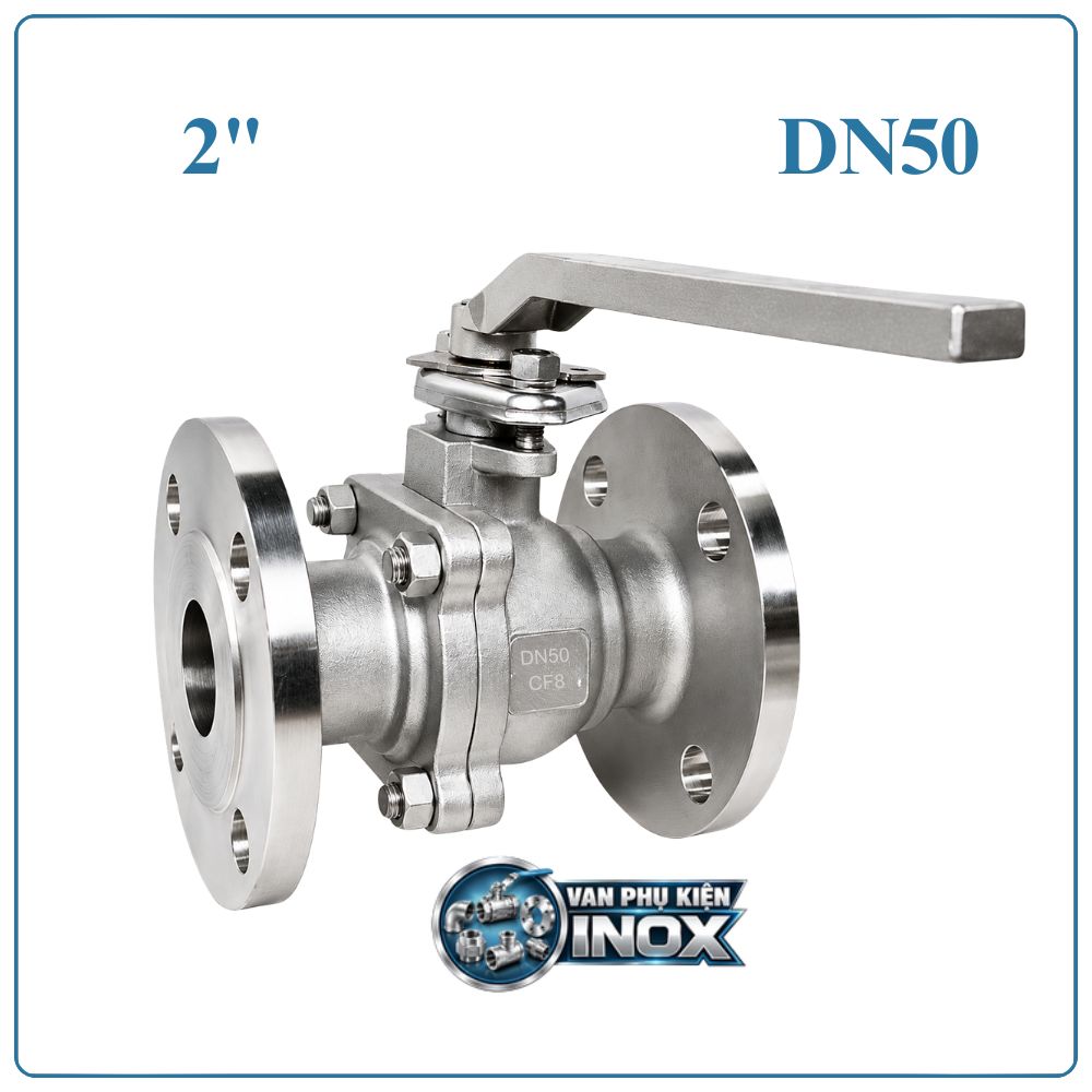Van Bi Inox Mặt Bích DN50
