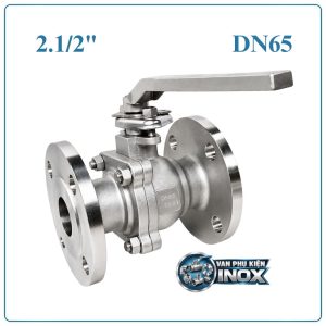 Van Bi Inox Mặt Bích DN65