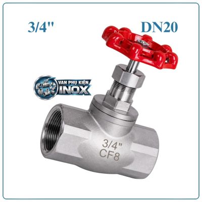 Van cầu inox DN20