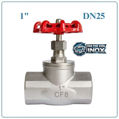 Van cầu inox DN25