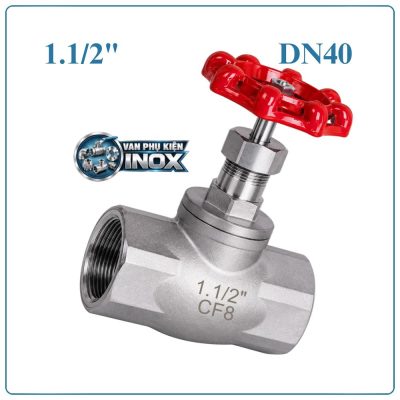 Van cầu inox DN40
