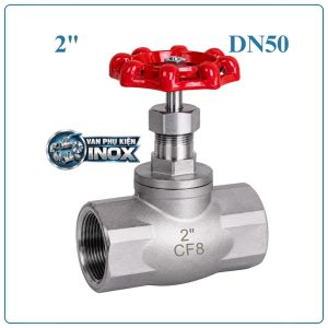 Van cầu inox DN50