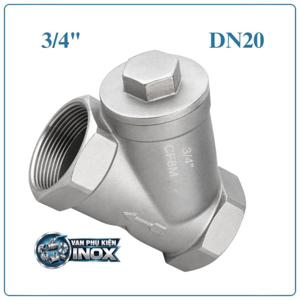 Y lọc inox DN20