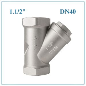 Y lọc inox DN40