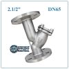 Y lọc inox DN65