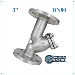 Y lọc inox DN80