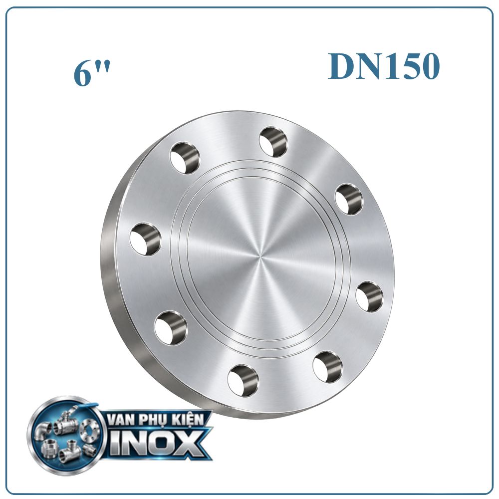 Mặt Bích Inox Đặc DN150