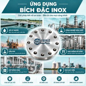 Ứng Dụng Mặt Bích Inox Đặc