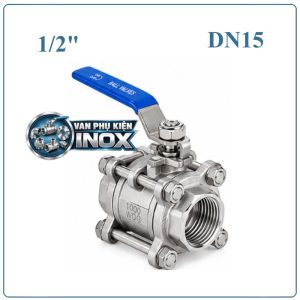 Van Bi 3 Mảnh Inox DN15